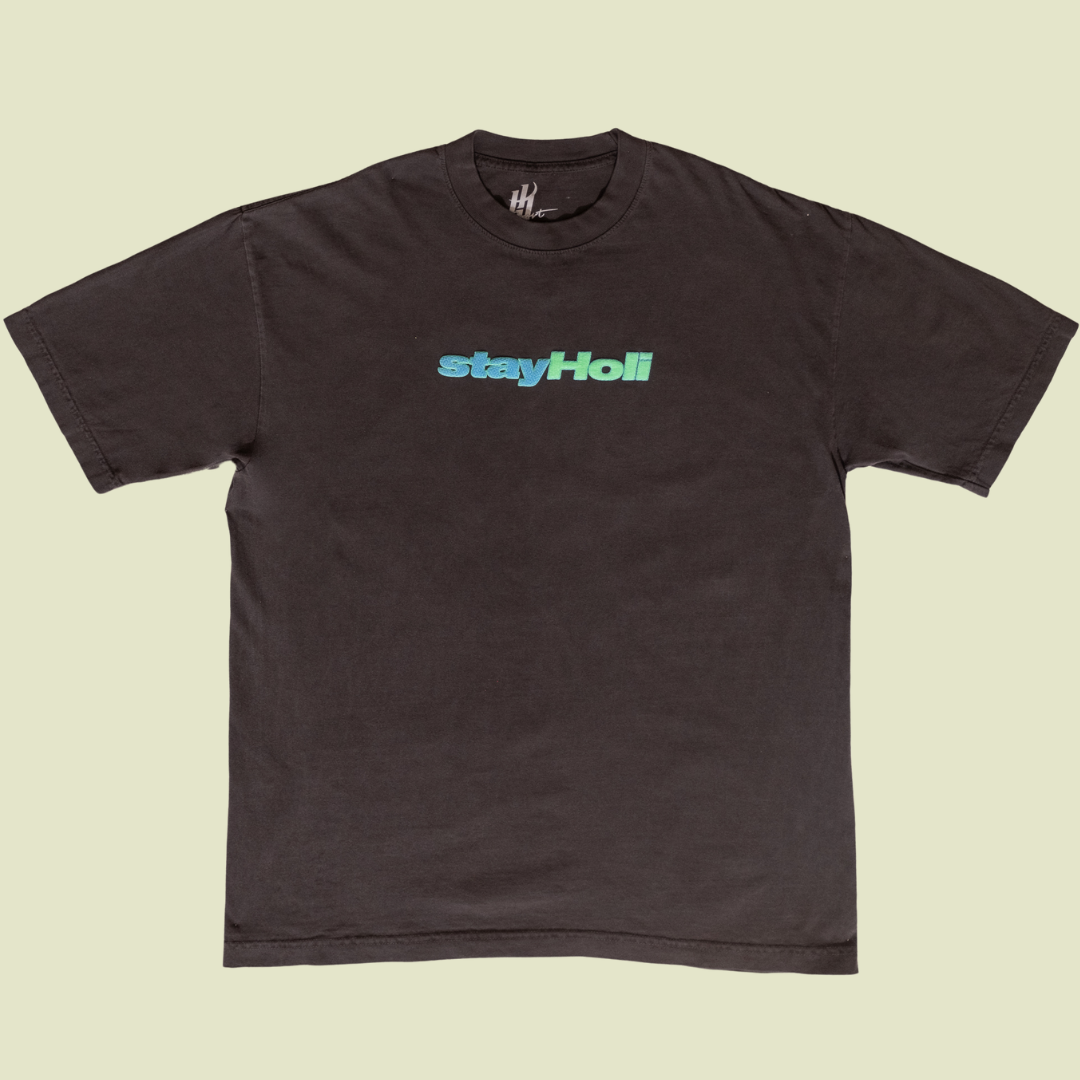 HoliJo Sport Holi Court Tee Black Product Front View