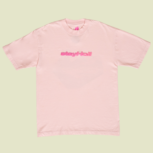 HoliJo Sport Holi Court Tee Pink Product Front View