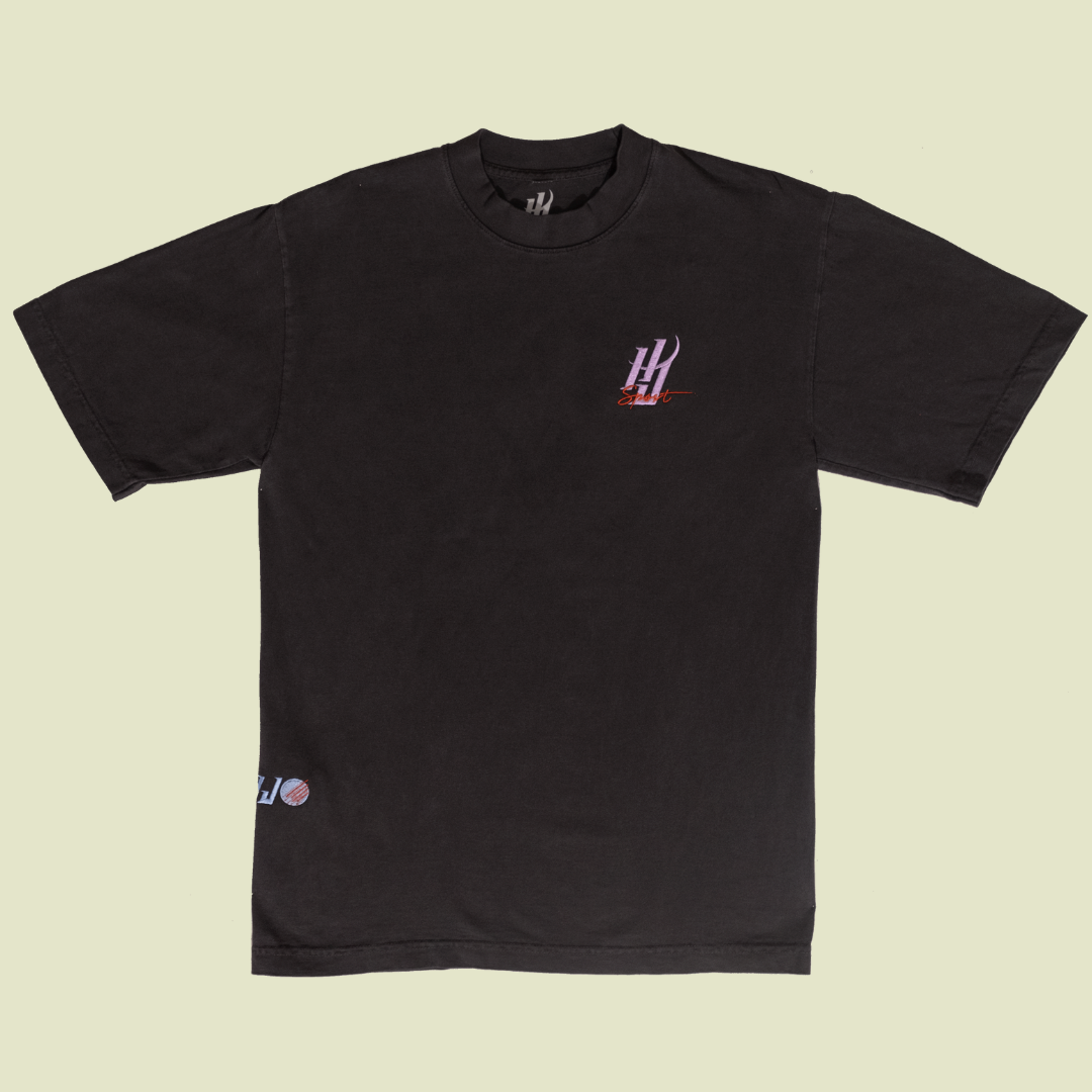 HoliJo Sport Staple Tee Black Product Front View